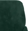 vidaXL Kreslo Dark Green 62x79x79 cm Velvet Náhľad obrázku produktu 6