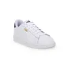 A white Puma sneaker with navy accents. Produktbild-Vorschau