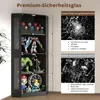VOWNER Eckvitrine mit Glastüren, 165 cm, 3-Farben-LED, 4 Produktbild-Vorschau 4
