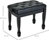 HOMCOM Banc de piano, banc de clavier réglable en hauteur Voir les images du produit 5