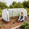 Relaxdays Vroegbouwkas, hoogte x breedte x diepte: 80 x 200 Productafbeelding-voorbeeld 2