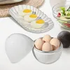 Eierkocher für die Mikrowelle mit Deckel, geeignet für Produktbild-Vorschau 5