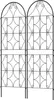 Rostfreies Metall Rankgitter 2er Set 50x150 cm Produktbild-Vorschau 1
