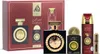 A gift set of Lattafa Pride Nebras perfume and deodorant spray. Anteprima dell’immagine prodotto