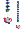 3 Bunte Rotorspiralen mit Clown 60cm Produktbild-Vorschau 2