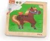 Dřevěné puzzle pro nejmenší Viga 4 ks Koník Náhled obrázku produktu 3