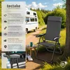 tectake® Campingstuhl Müritz Belastbarkeit 120 kg, 57 x 65 Produktbild-Vorschau 2