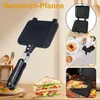 Doppelseitige Pfanne, Sandwichmaker fürs Camping, Produktbild-Vorschau 5