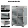 Wiltec Gartentisch mit Unterschrank und Arbeitsplatte, Produktbild-Vorschau 6