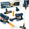 Aspirateur à main vertical pour enfants 2en1 bleu foncé Voir les images du produit 1
