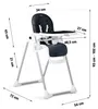 Ricokids 700603 Tulo-kinderstoel met tafeltje, zwart Productafbeelding-voorbeeld 14