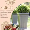 2er Set Pflanzkübel Pyramide Pflanzkübel Groß Außen Produktbild-Vorschau 3