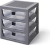 Organizzatore LEGO con tre cassetti - grigio scuro Anteprima dell’immagine prodotto 1