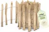 Englischer Staketenzaun Kastanie - Länge 5 Meter, Höhe 50 Produktbild-Vorschau 1