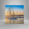Bilder auf glas - Katamaran Yacht Anker Ankerplatz - Produktbild-Vorschau 3