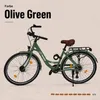 oToMUNICH Plus Olive Green 28 Zoll Fahrrad, Shimano 7-Gang, Produktbild-Vorschau 9