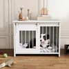 COSTWAY gabbia per cani, box per cani per casa, cuccia per Anteprima dell’immagine prodotto 8