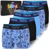 TASTIQ PREMIUM - 5 Stück Herren Boxershorts Baumwolle Blau Produktbild-Vorschau 3
