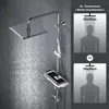 JOHO Colonna Doccia idromassaggio Acciaio Inox Senza Anteprima dell’immagine prodotto 3