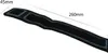 A product shot of a black armband with gray accents, showing dimensions. Produktbild-Vorschau
