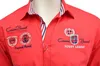Brandneu Designer Hemd CARISMA Rot uni CRM8004 L Produktbild-Vorschau 2