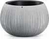 Květináč BETON BOWL s vkladem 18 cm - barva: šedá Voir les images du produit 4