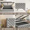 MOTIVENA Dalia Chesterfield Polsterbett 160x200 mit Produktbild-Vorschau 4