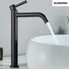JULIA | Schwarz matt hohe Badarmatur | Premium Edelstahl Produktbild-Vorschau 2