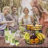 Obst Etagere - 2 Stöckig Obstschale Metall für mehr Platz Produktbild-Vorschau 8