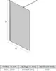 SONNI  walk in dusche 90x200cm,Vollsatiniert 8 mm NANO Glas Produktbild-Vorschau 7
