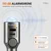 TECHNAXX Auto-alarmsysteem met laadfunctie TX-100, batterij Productafbeelding-voorbeeld 10