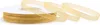 Organzaband 3mm x 50m Rolle Gold Produktbild-Vorschau 6