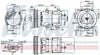 NISSENS 89327 VS16 Klimaanlage Klimakompressor PAG 46 YF Produktbild-Vorschau 13