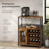 Wolnostojąca szafka na wino w stylu industrialnym (z Podgląd zdjęcia produktu 5