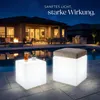 tectake® Leuchtwürfel Luminous Cube mit LED-Beleuchtung, 12 Produktbild-Vorschau 7