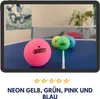 Best Sporting balles de ping-pong fluo colorées Color Pops Voir les images du produit 2