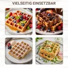 Syntrox Germany Waffeleisen Belgische Waffeln Keramik Produktbild-Vorschau 4