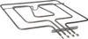 A close-up studio shot of a metal oven heating element. Produktbild-Vorschau