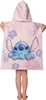 JERRY FABRICS Poncho Lilo et Stitch Rose Coton - éponge, Voir les images du produit 6