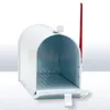 US-Briefkasten aus Aluminium, weiß Produktbild-Vorschau 3