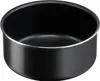 A black cooking pot with a silver rim is shown against a white background. Anteprima dell’immagine prodotto