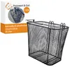 Fahrradkorb Hinten abnehmbar 35x23x32cm Fahrrad Korb XXL Produktbild-Vorschau 1