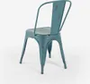stühle im industriedesign aus metall vintage shabby chic Produktbild-Vorschau 4