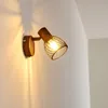 Laccio »Laccio« verstellbare Wandlampe aus Metall/Holz in Produktbild-Vorschau 3