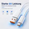 120W USB-C Ladekabel für Xiaomi 1m – 6A USB-A auf USB-C Produktbild-Vorschau 4