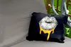 MuchoWow® Outdoor Kissen - Lippen - Geld - Schwarz - Weiß - Produktbild-Vorschau 2