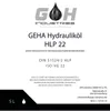HLP 22 | 5 L | Hydrauliköl | ISO VG 22  | DIN 51524 Teil 2 Produktbild-Vorschau 2