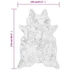 vidaXL Teppich Braun & Weiß 120x170 cm Kuhmuster Waschbar Produktbild-Vorschau 8
