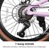 Joystar kinder mountainbike, 20 inch, geschikt voor Productafbeelding-voorbeeld 10