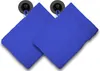2er Set Waschhandschuhe Waschlappen royal blau 16x21 cm Produktbild-Vorschau 1